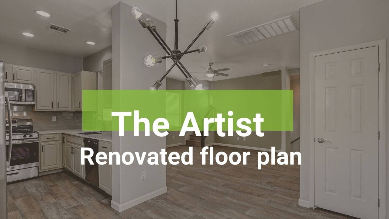 The Artist - Renovated Floor Plan